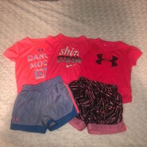 Girls 4T sporty bundle